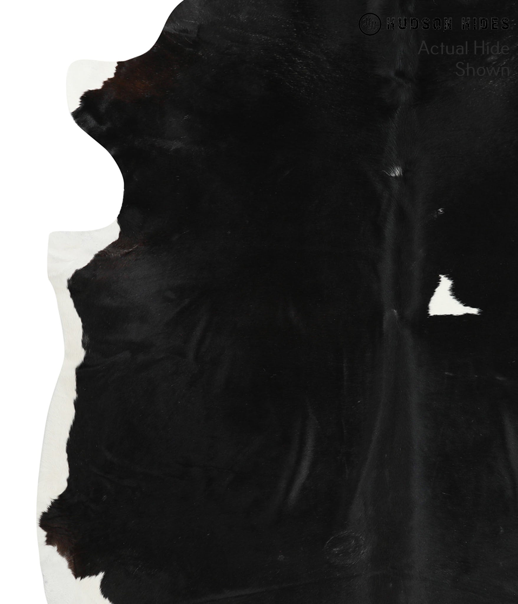 Black and White Cowhide Rug #41246
