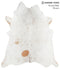 Salt and Pepper Brown X-Large Brazilian Cowhide Rug 7'6