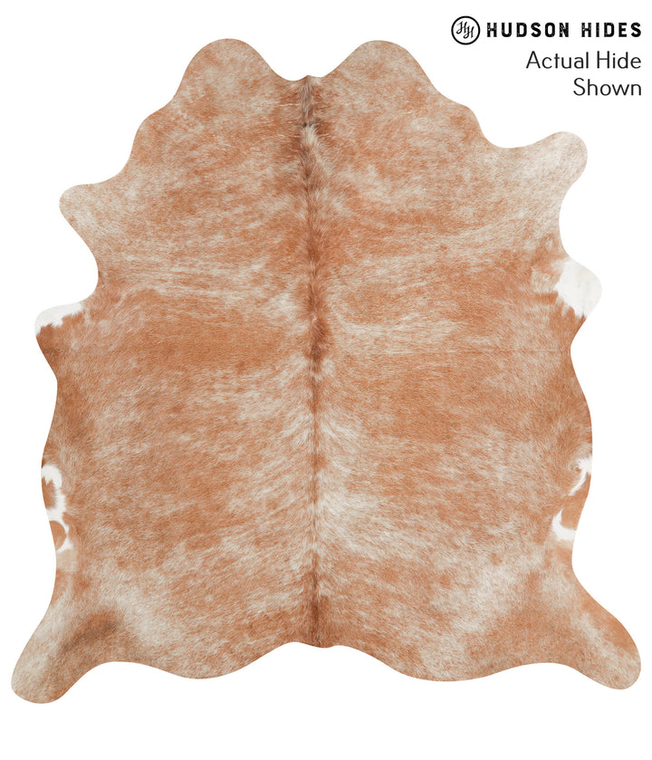 Light Brindle X-Large Brazilian Cowhide Rug 7'0"H x 6'7"W #42556 by Hudson Hides