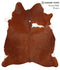 Brown and White Regular X-Large Brazilian Cowhide Rug 7'2