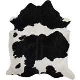 Black & White Brazilian Cowhide Rug