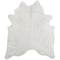 White Brazilian Cowhide Rug