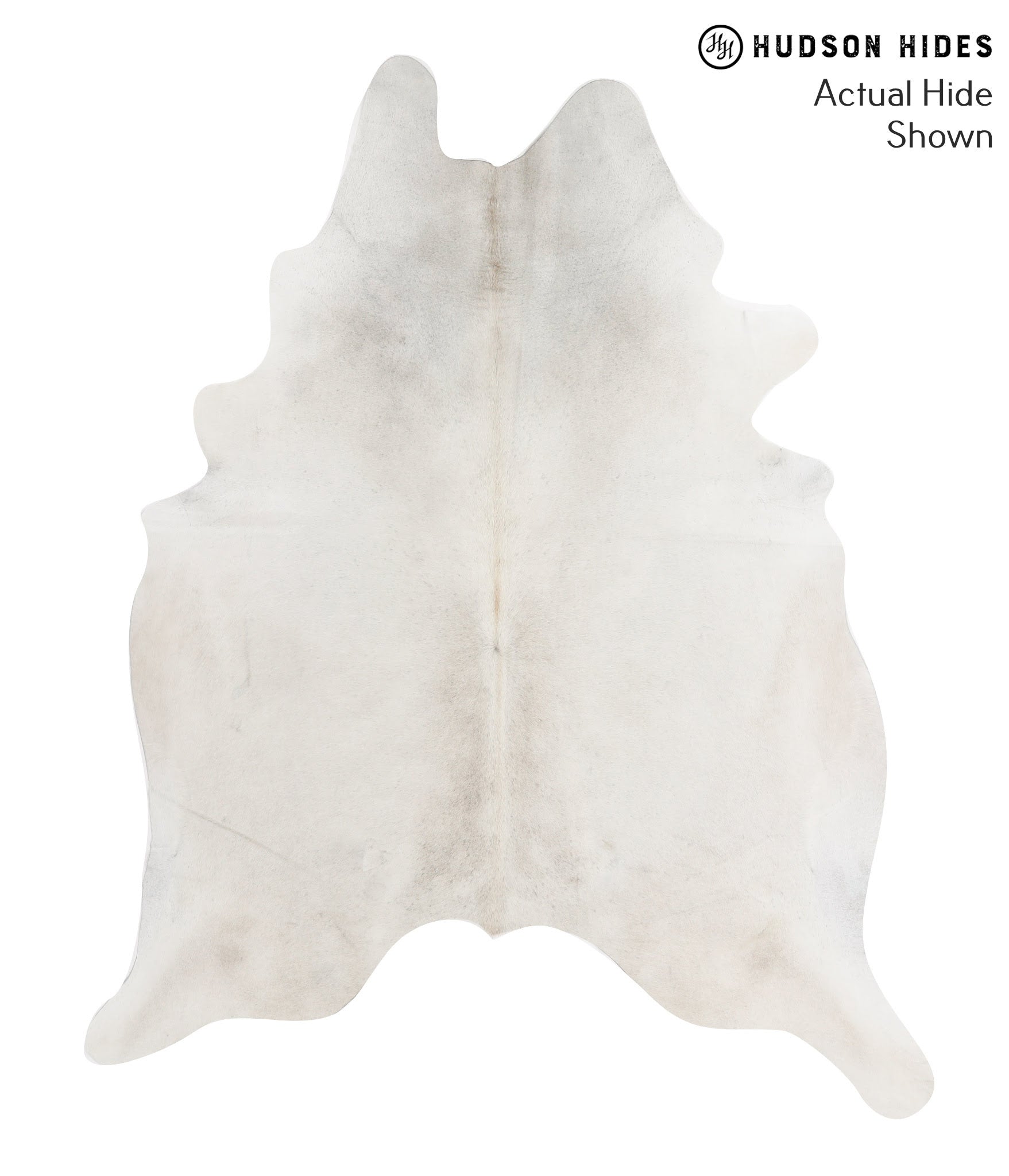 Light Grey Cowhide Rug #48912