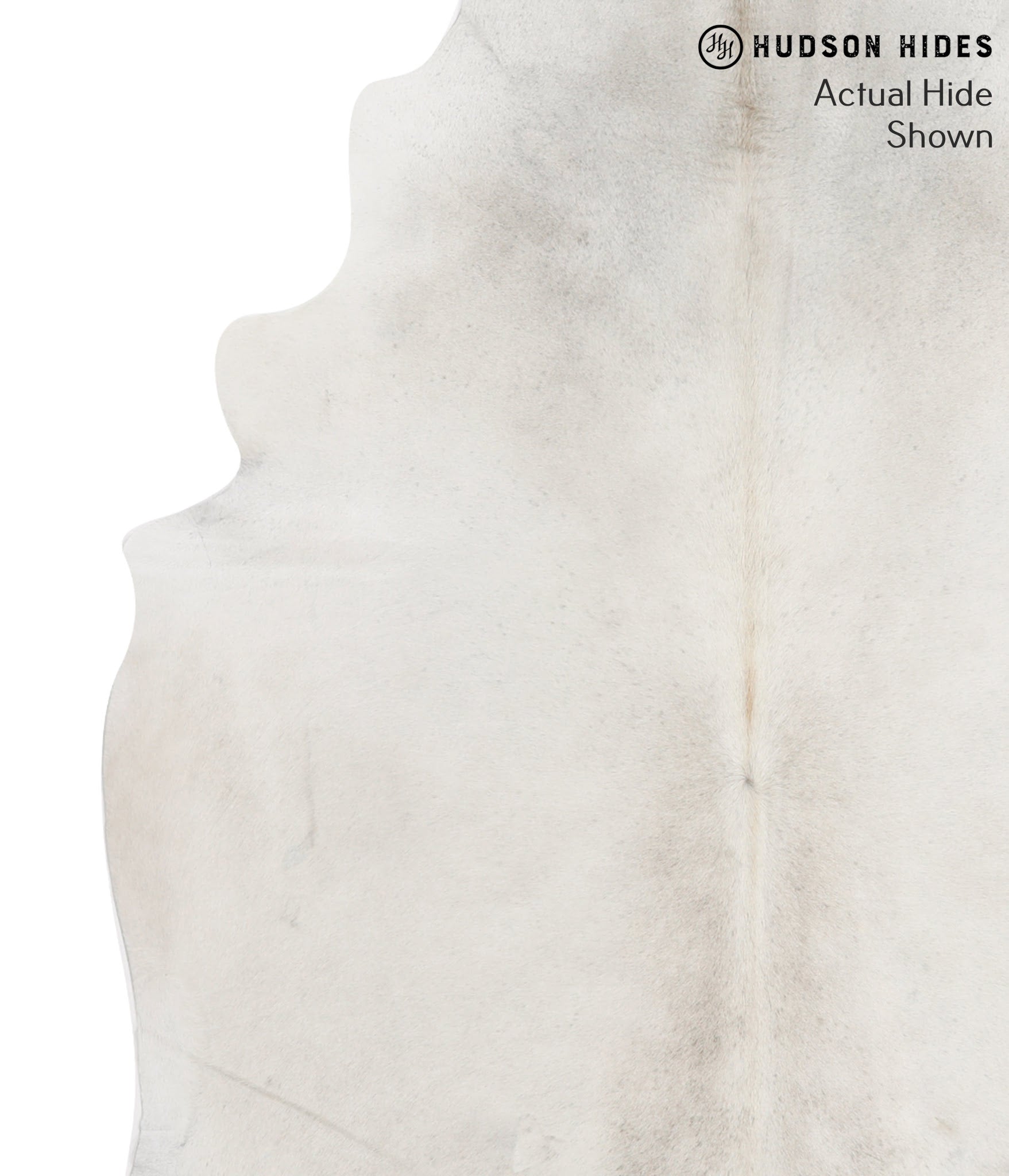 Light Grey Cowhide Rug #48912