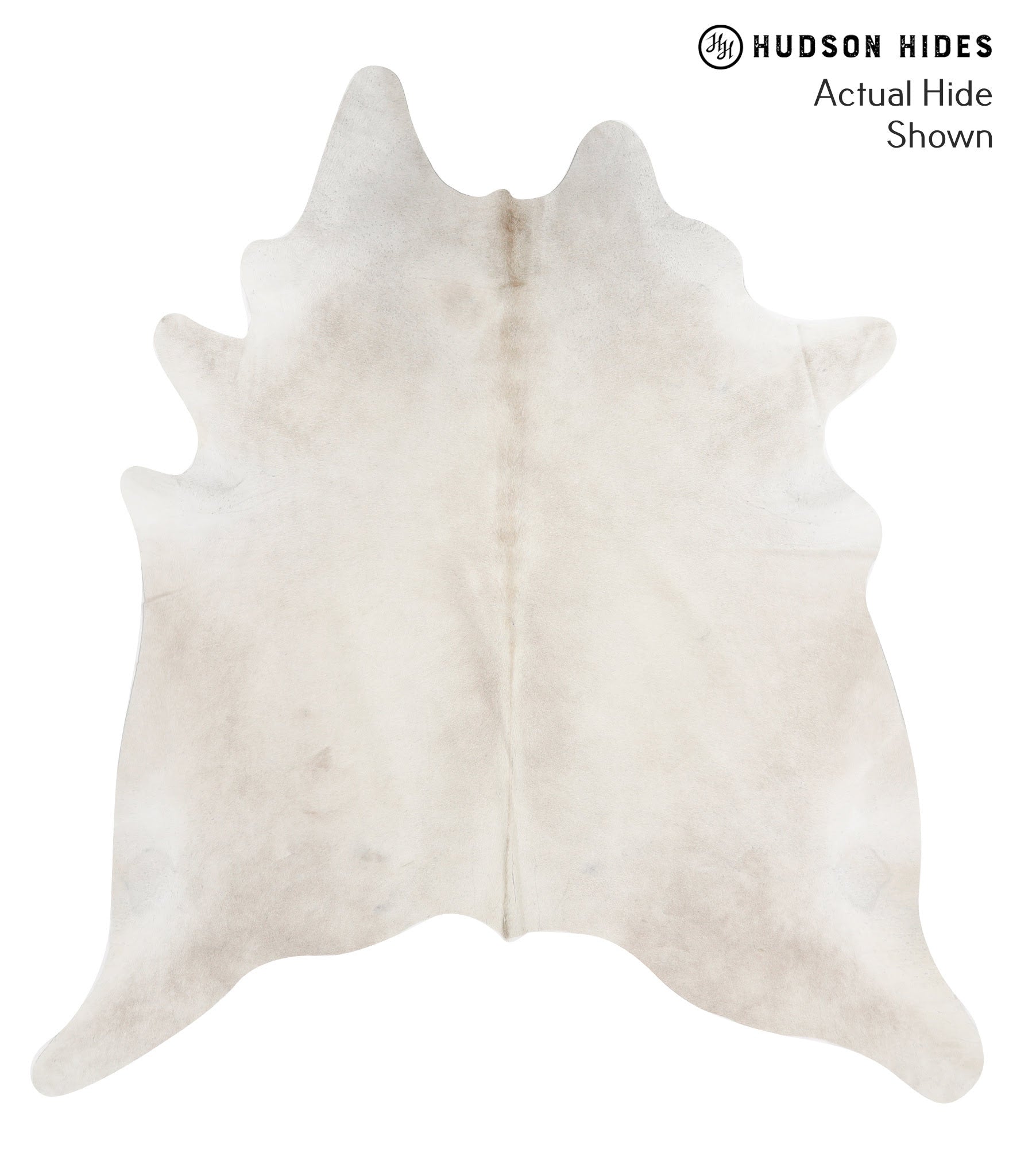 Light Grey Cowhide Rug #48921