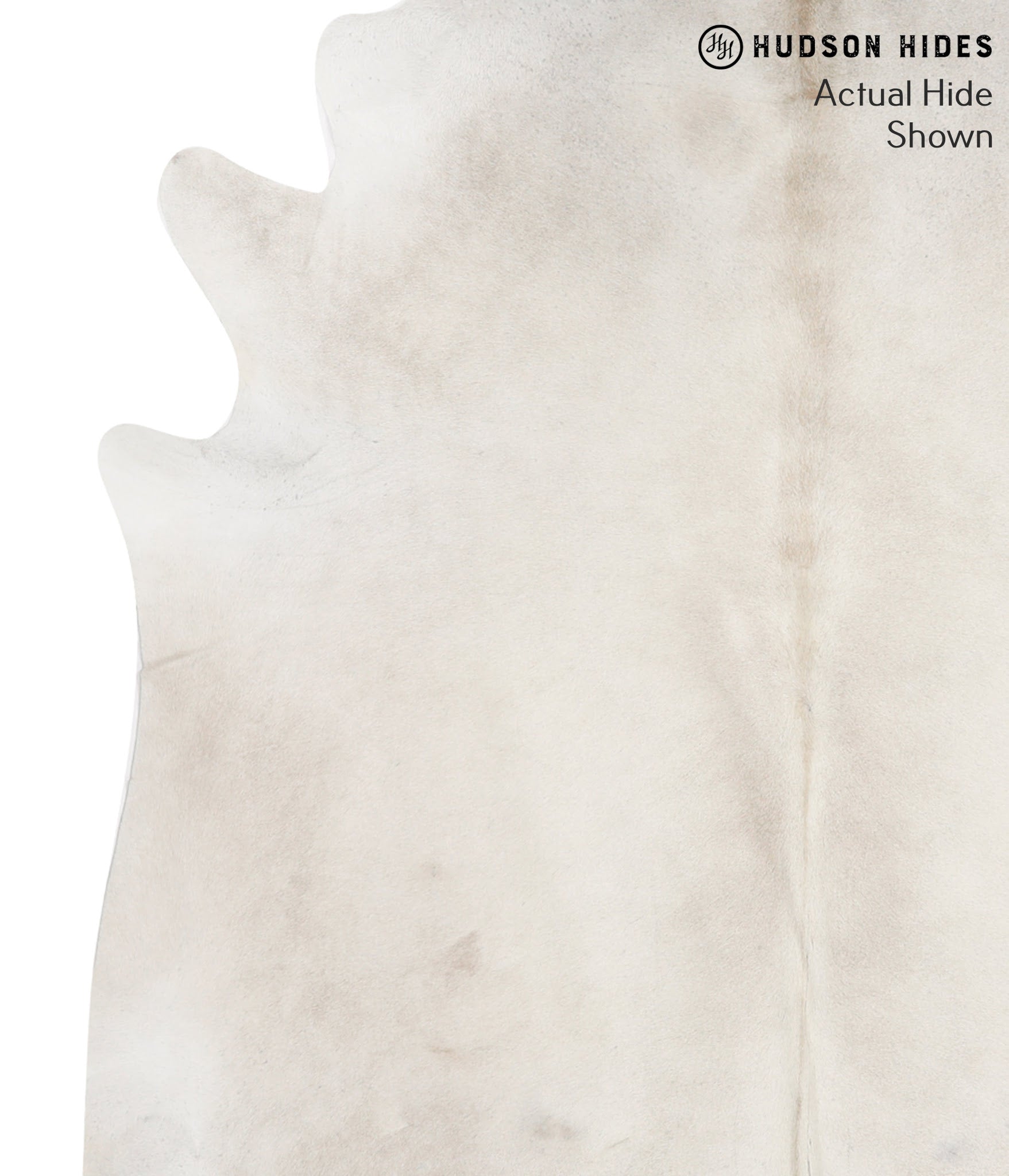 Light Grey Cowhide Rug #48921