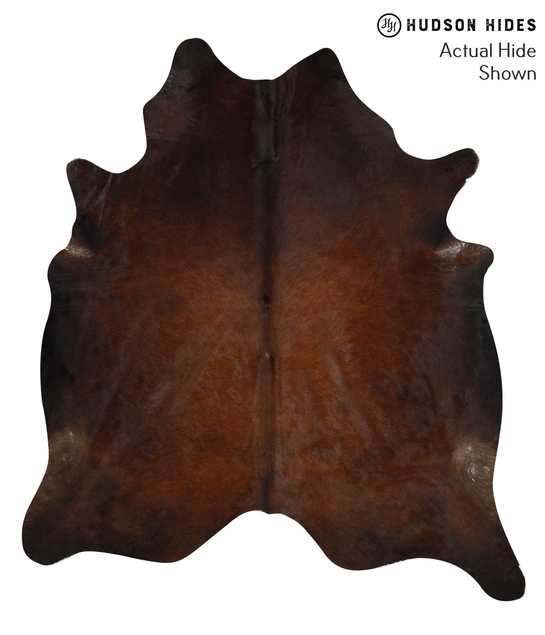 Chocolate Cowhide Rug #48936