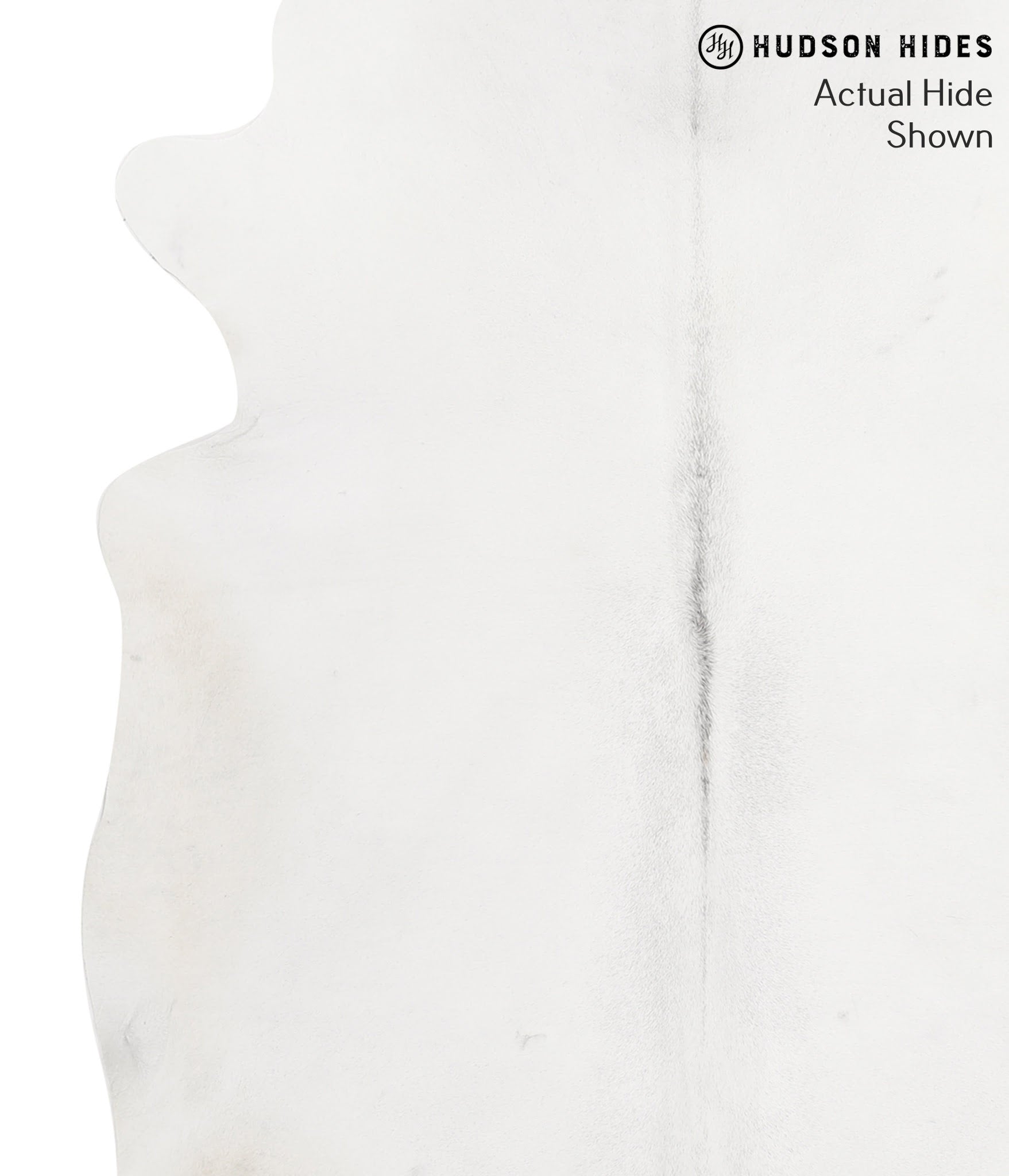 Light Grey Cowhide Rug #48972