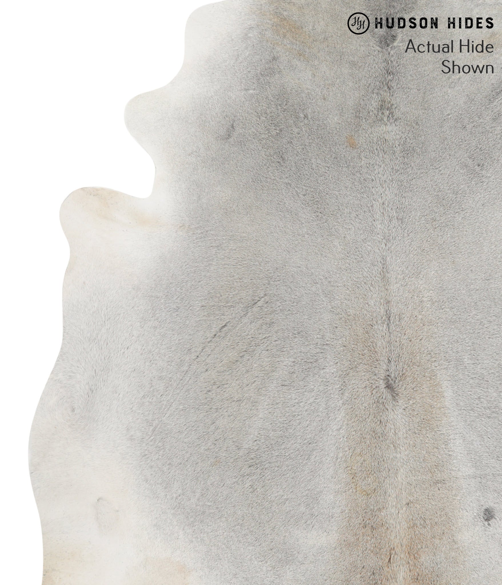 Medium Grey Cowhide Rug #49072