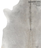 Medium Grey XX-Large Brazilian Cowhide Rug 7'9"H x 6'8"W #49075 by Hudson Hides
