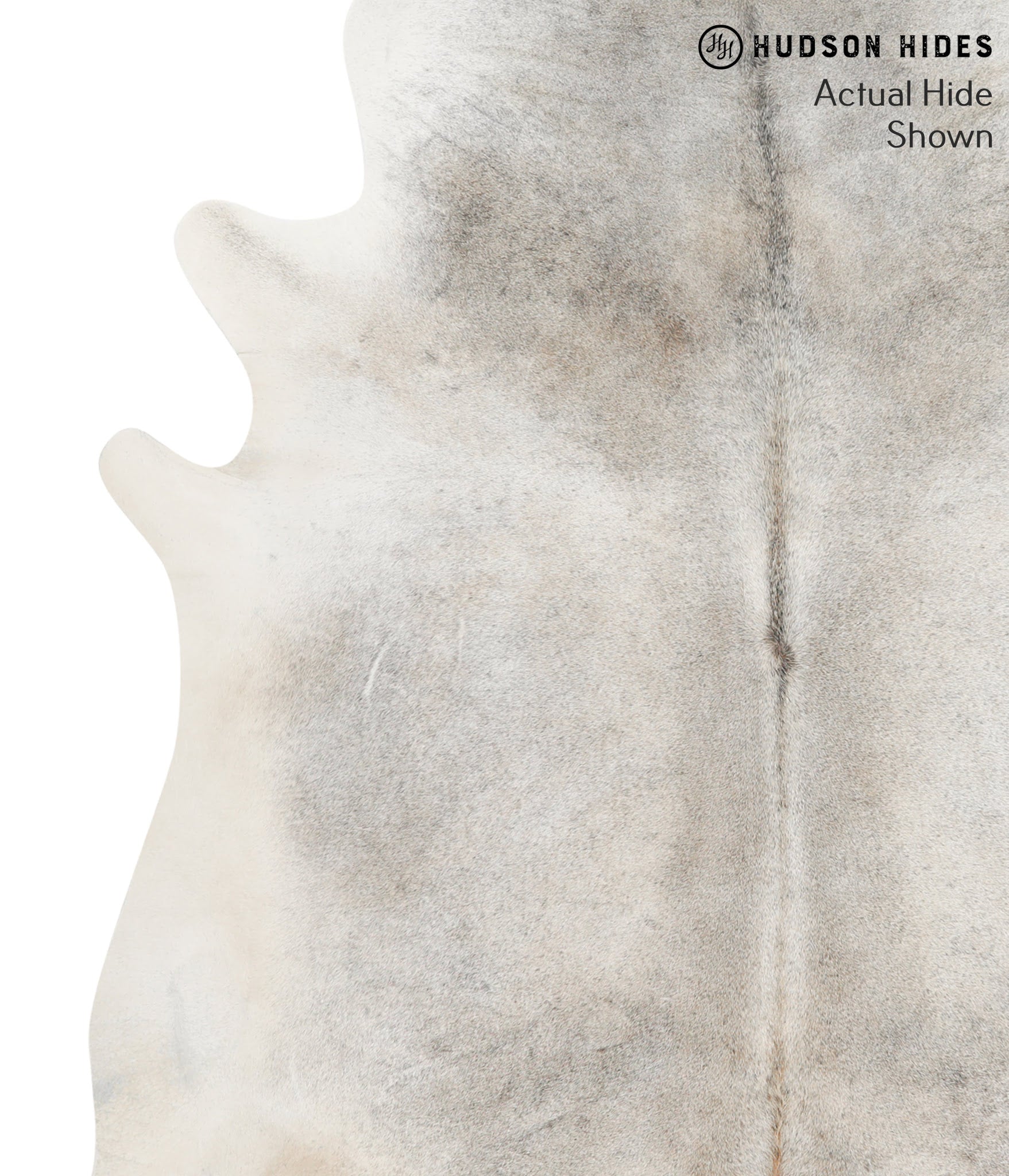 Medium Grey Cowhide Rug #49077