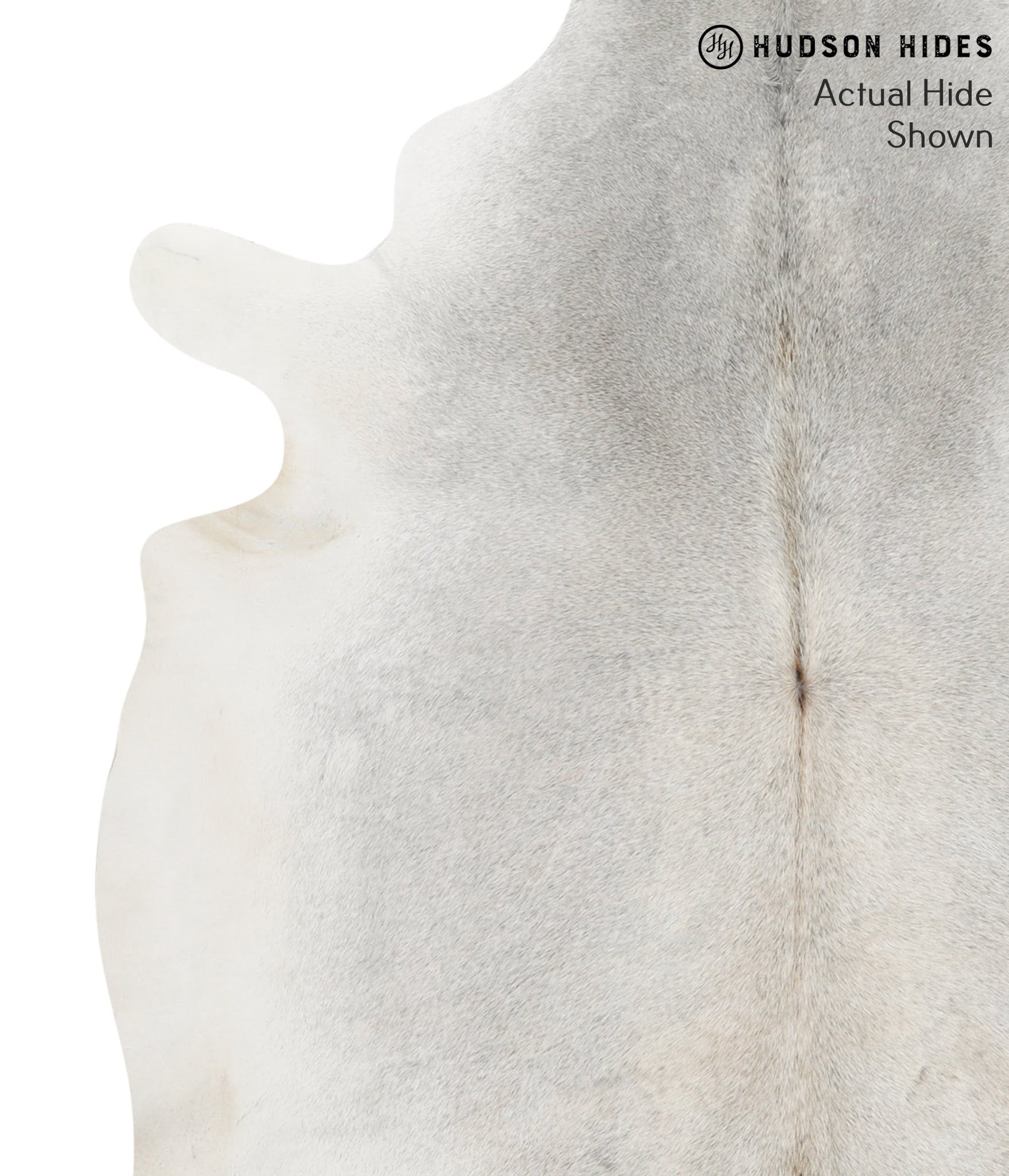 Medium Grey Cowhide Rug #49078