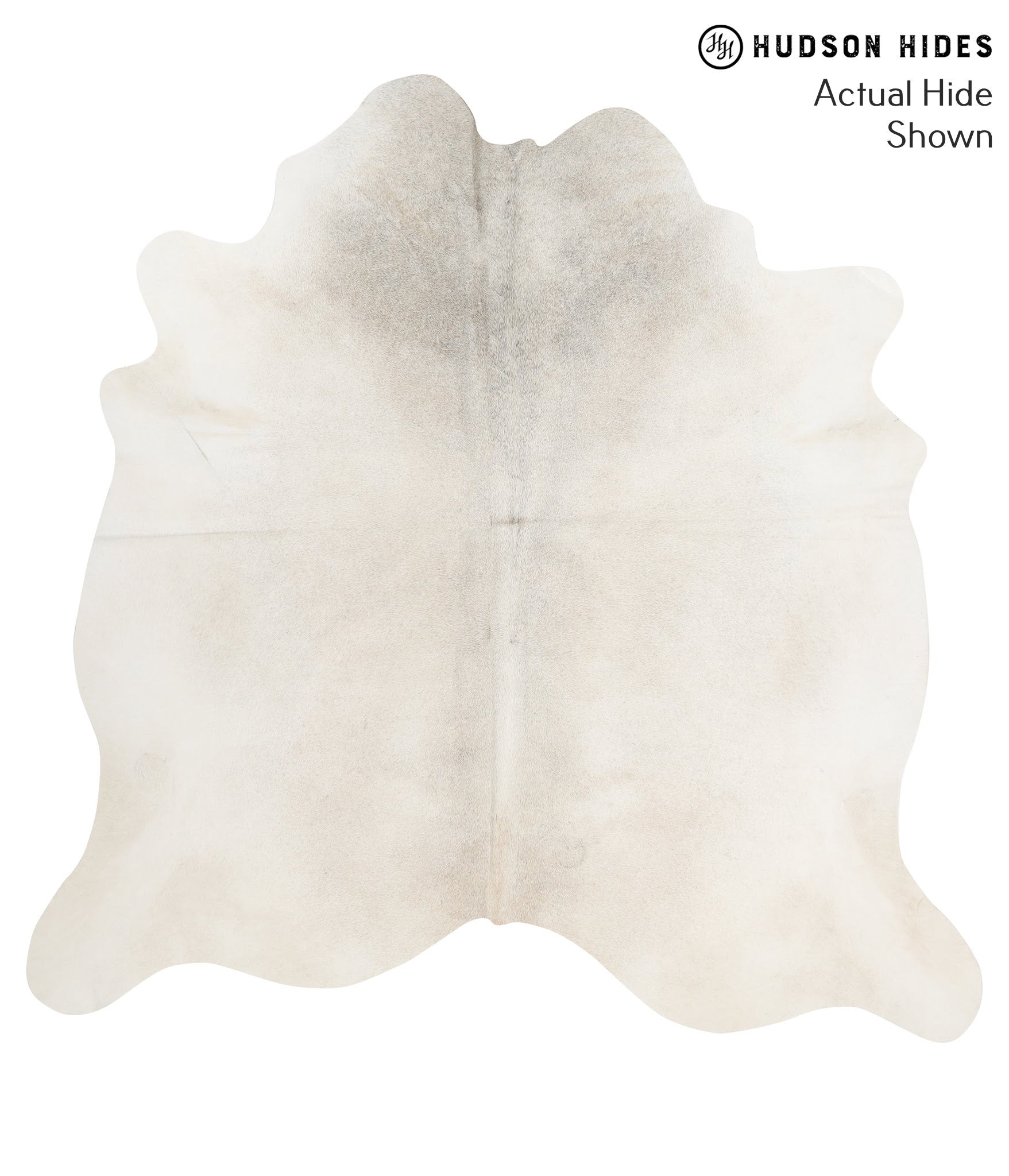 Light Grey Cowhide Rug #49182