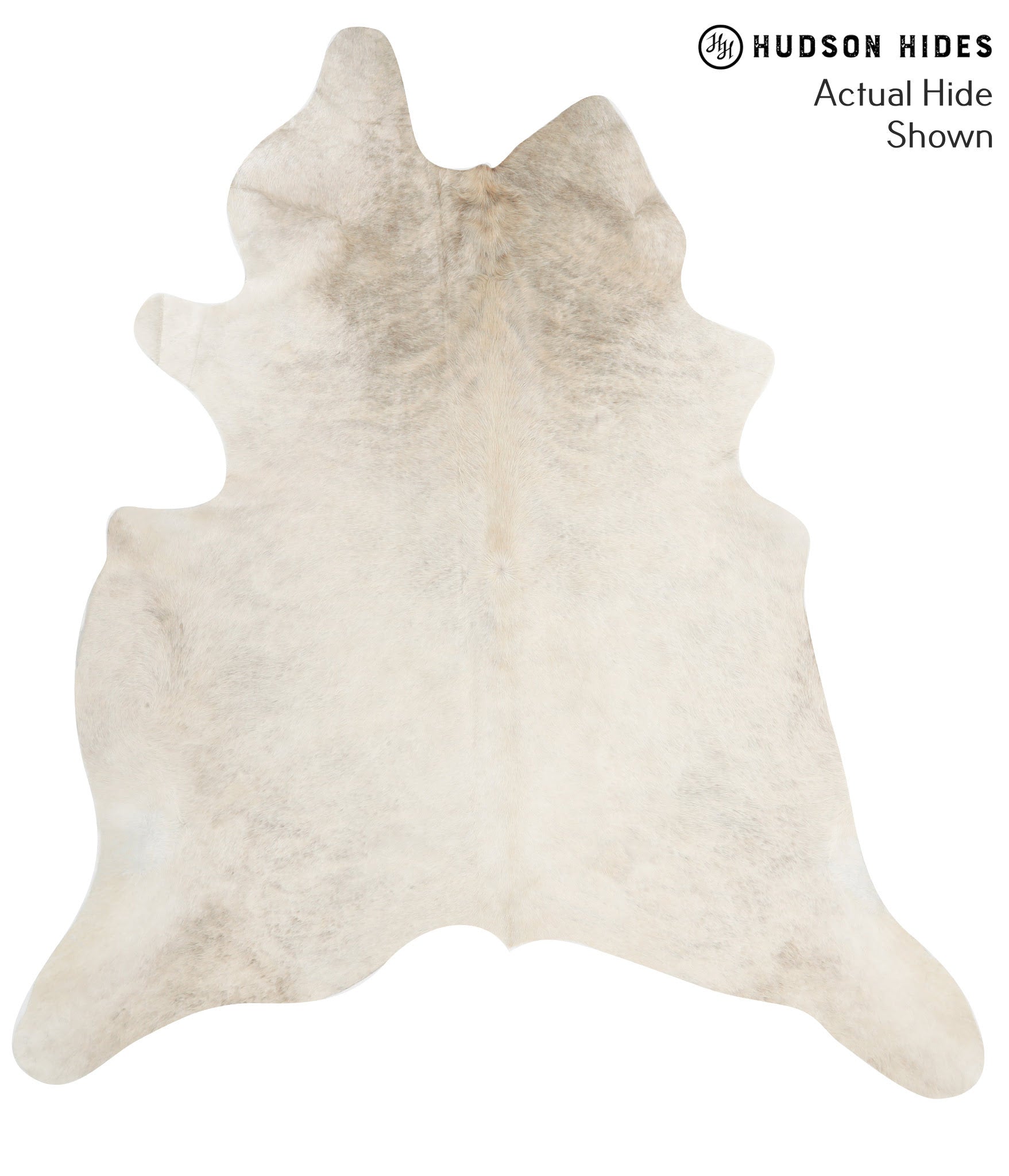 Light Grey Cowhide Rug #49516