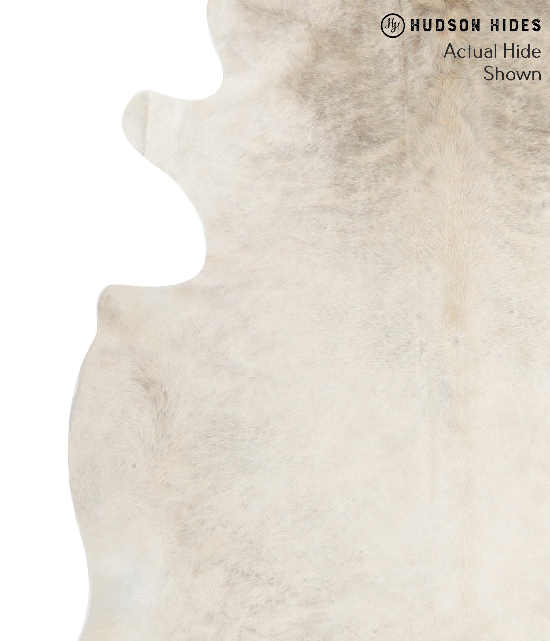 Light Grey Cowhide Rug #49516
