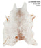 Salt and Pepper Brown X-Large Brazilian Cowhide Rug 7'10