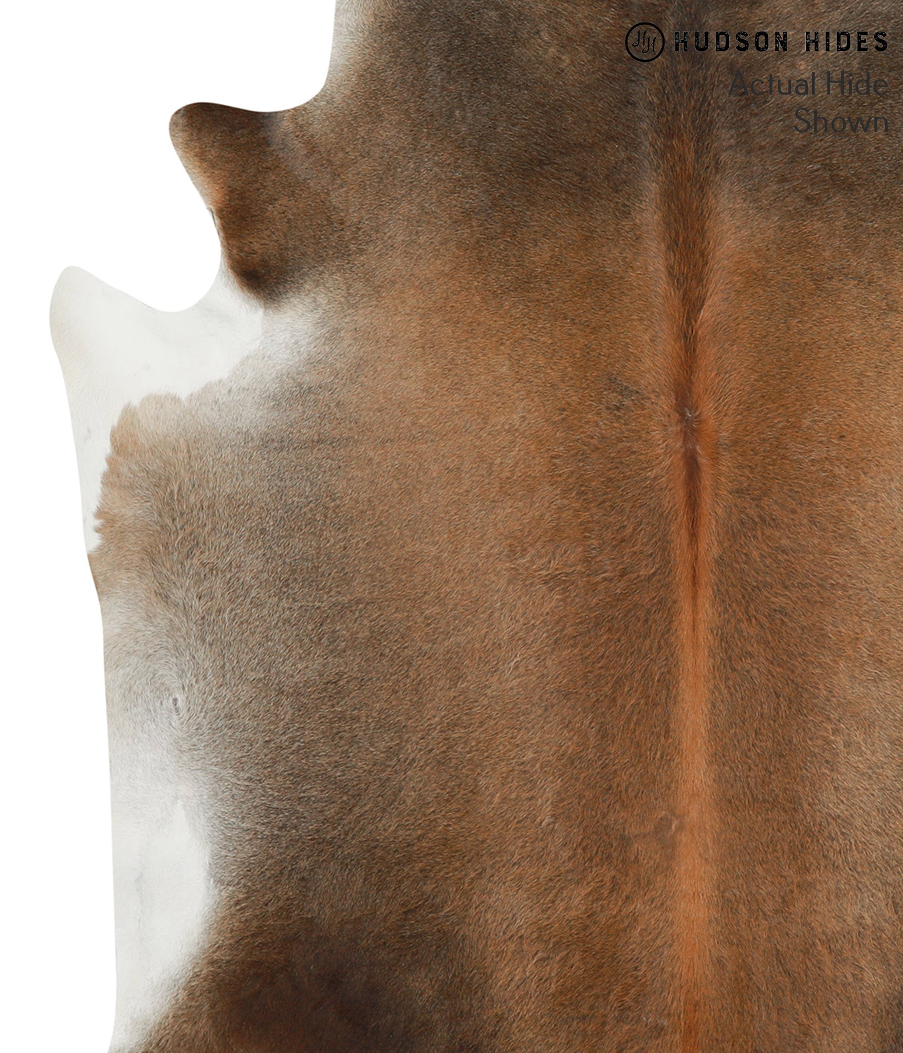 Grey with Beige Cowhide Rug #49951