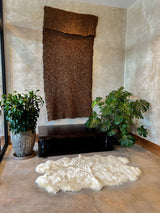 White New Zealand Sheepskin 4-Pelt 4' x 6' by Hudson Hides