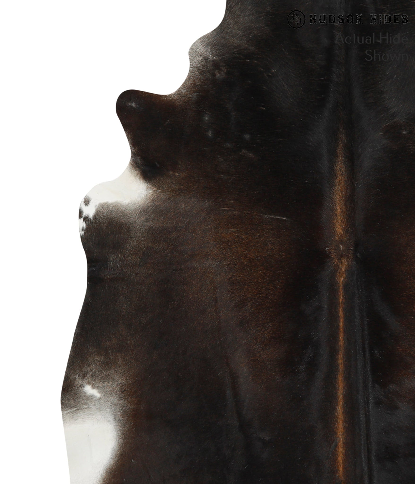 Dark Grey Cowhide Rug #50079