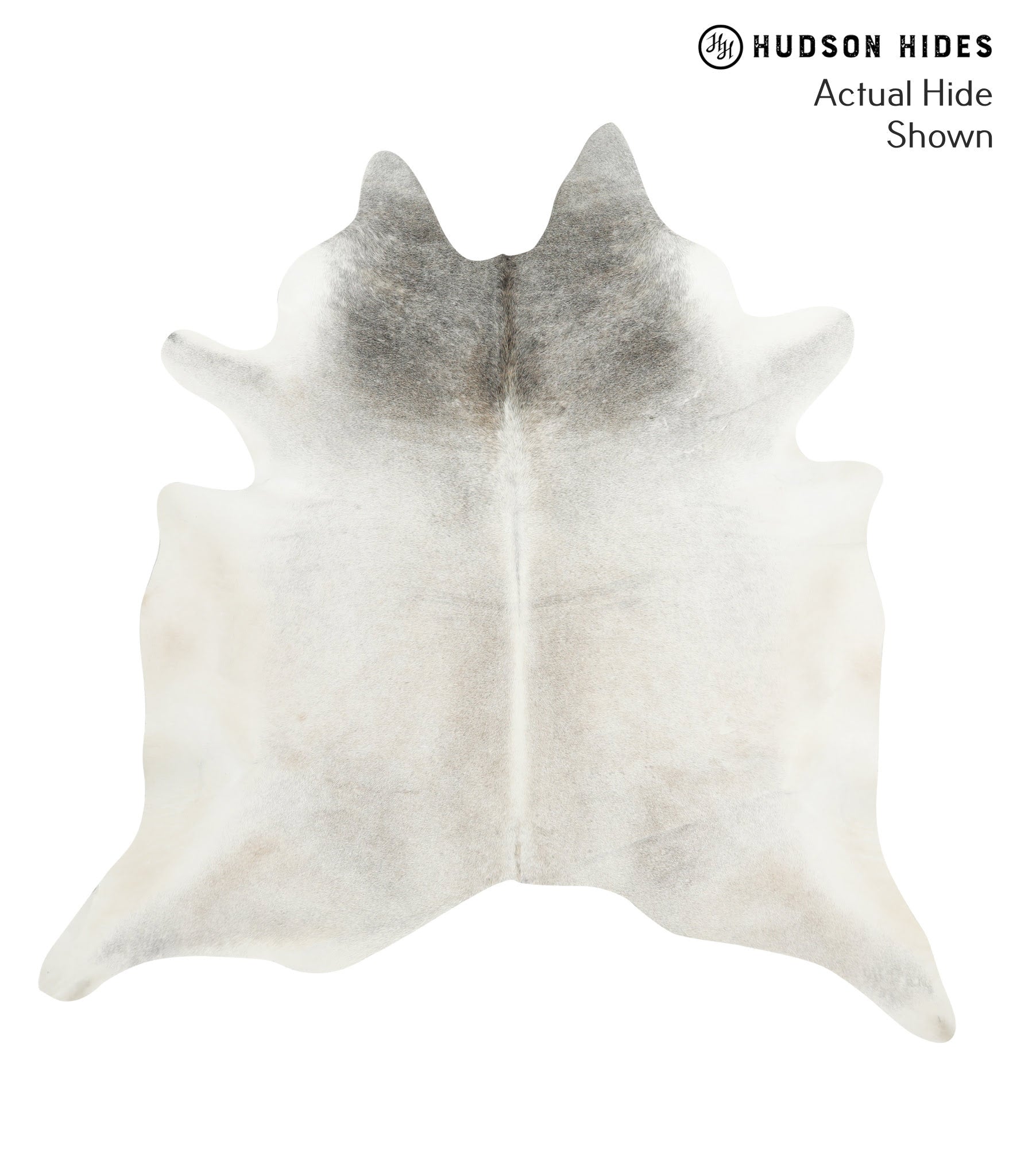 Medium Grey Cowhide Rug #50082
