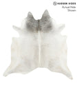 Medium Grey XX-Large Brazilian Cowhide Rug 7'4"H x 7'3"W #50082 by Hudson Hides