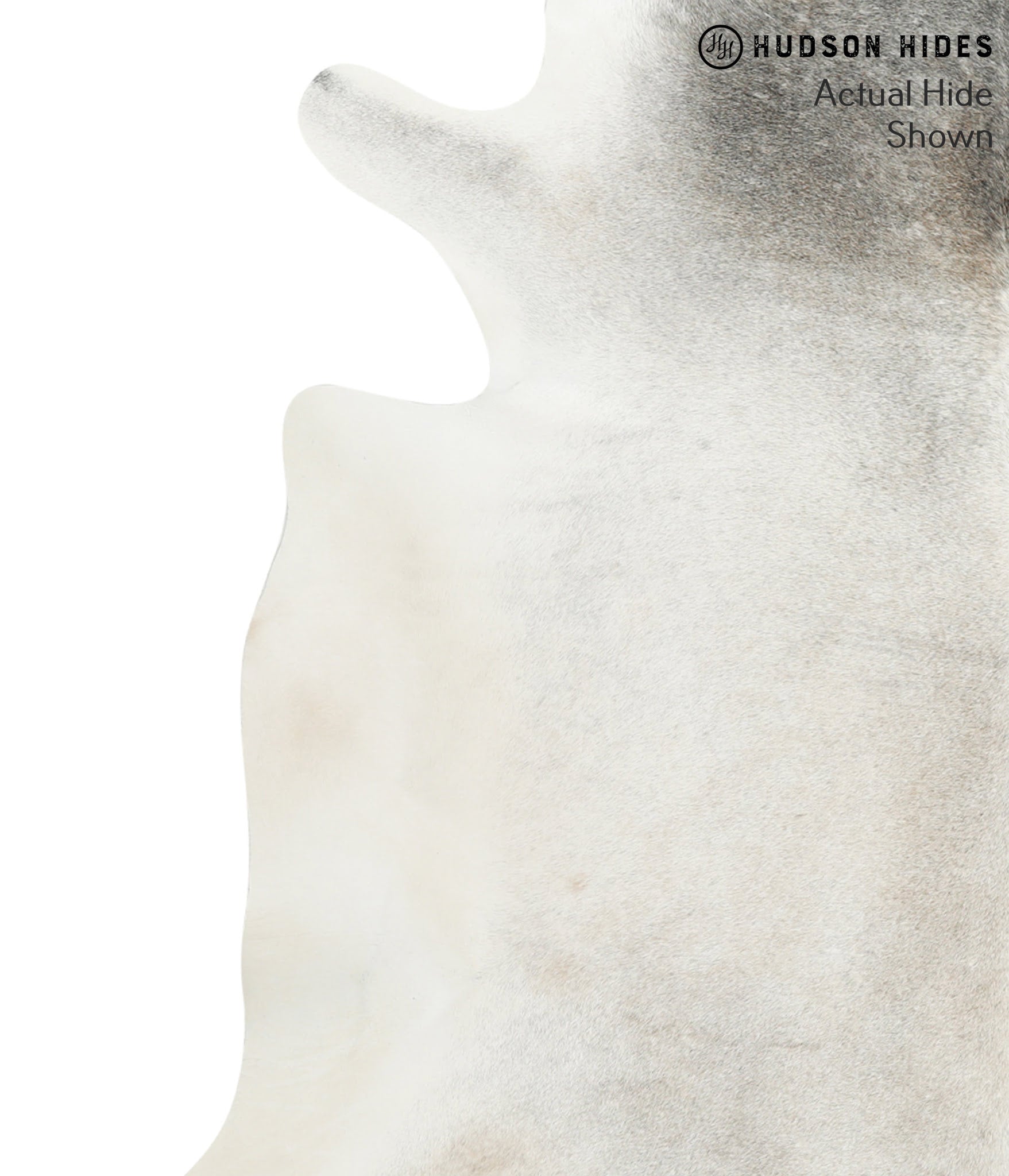 Medium Grey Cowhide Rug #50082
