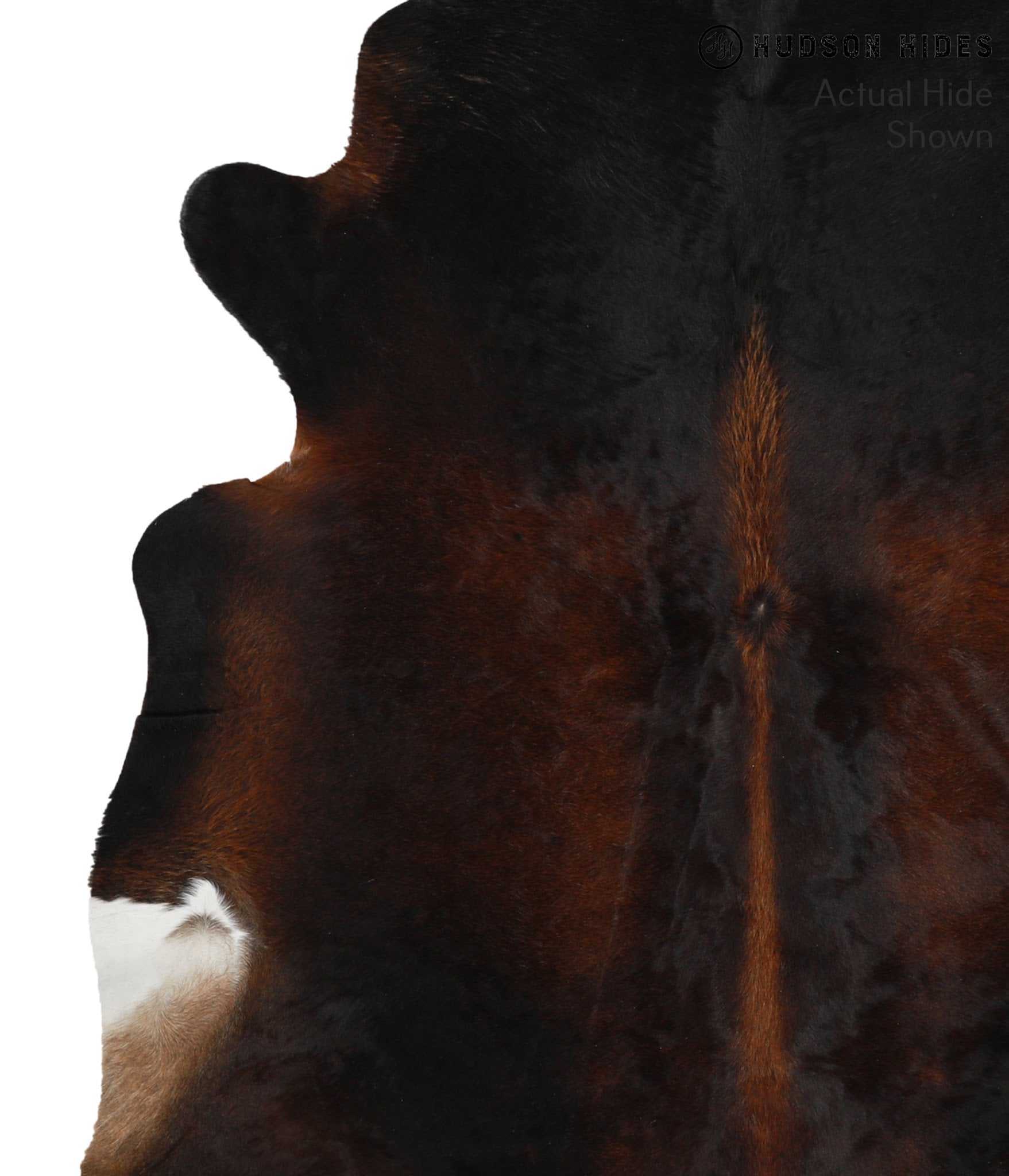 Black and White Cowhide Rug #50251