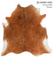 Brown and White Regular XX-Large Brazilian Cowhide Rug 7'7