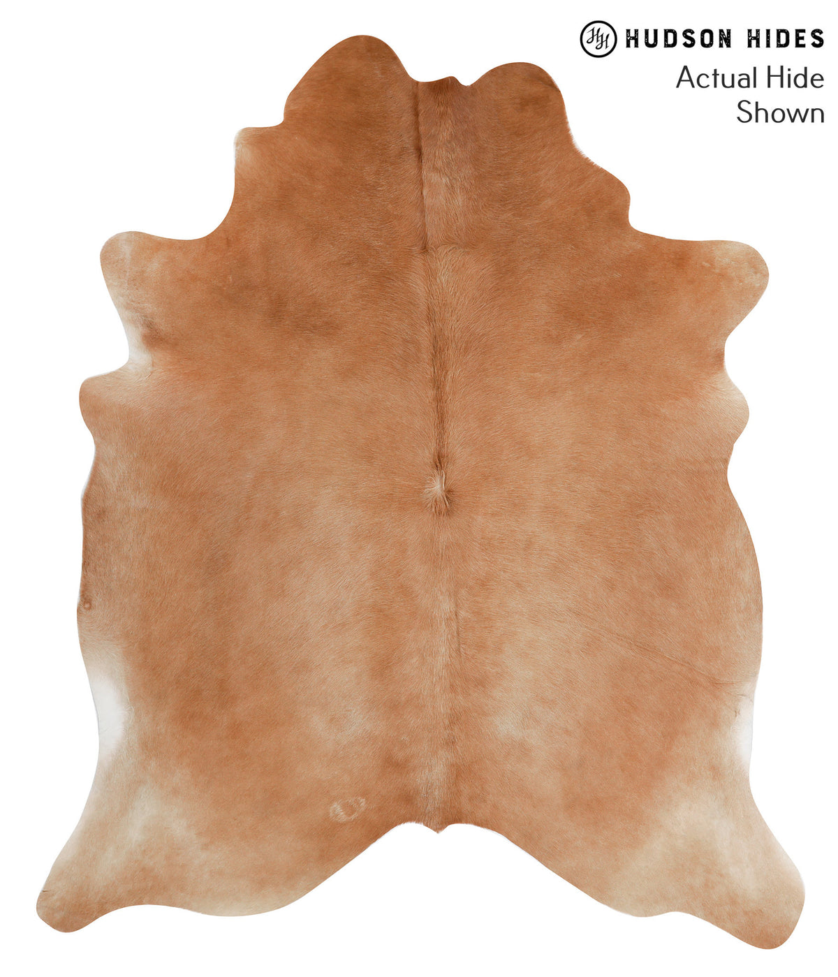 Solid Brown Cowhide Rug #50806