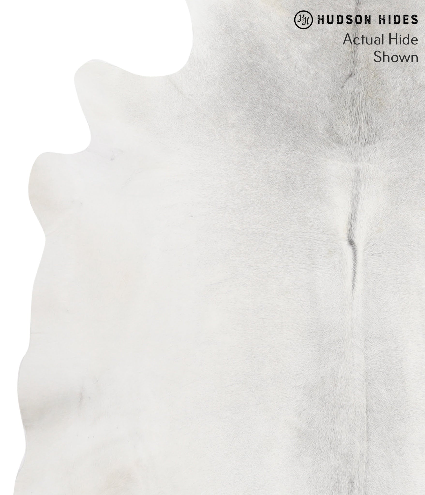 Light Grey Cowhide Rug #51277