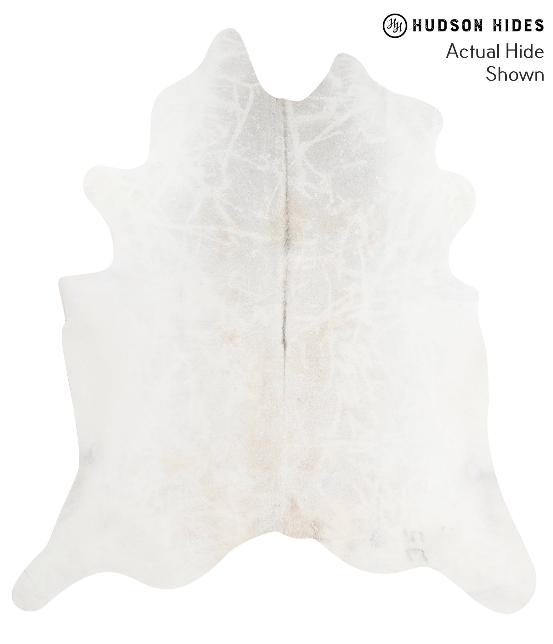 Light Grey Cowhide Rug #51279