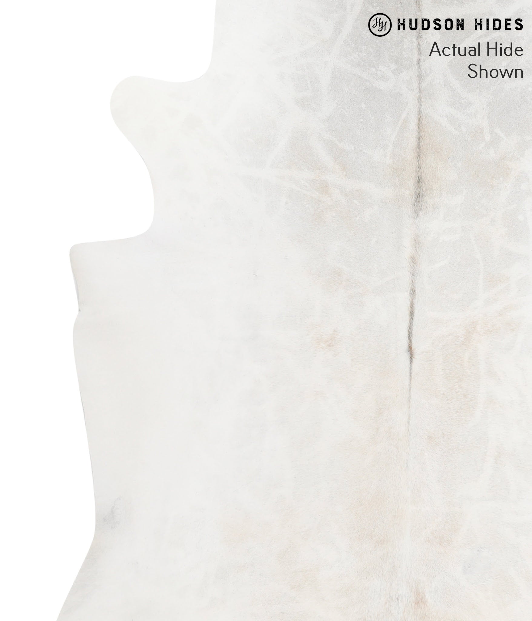 Light Grey Cowhide Rug #51279
