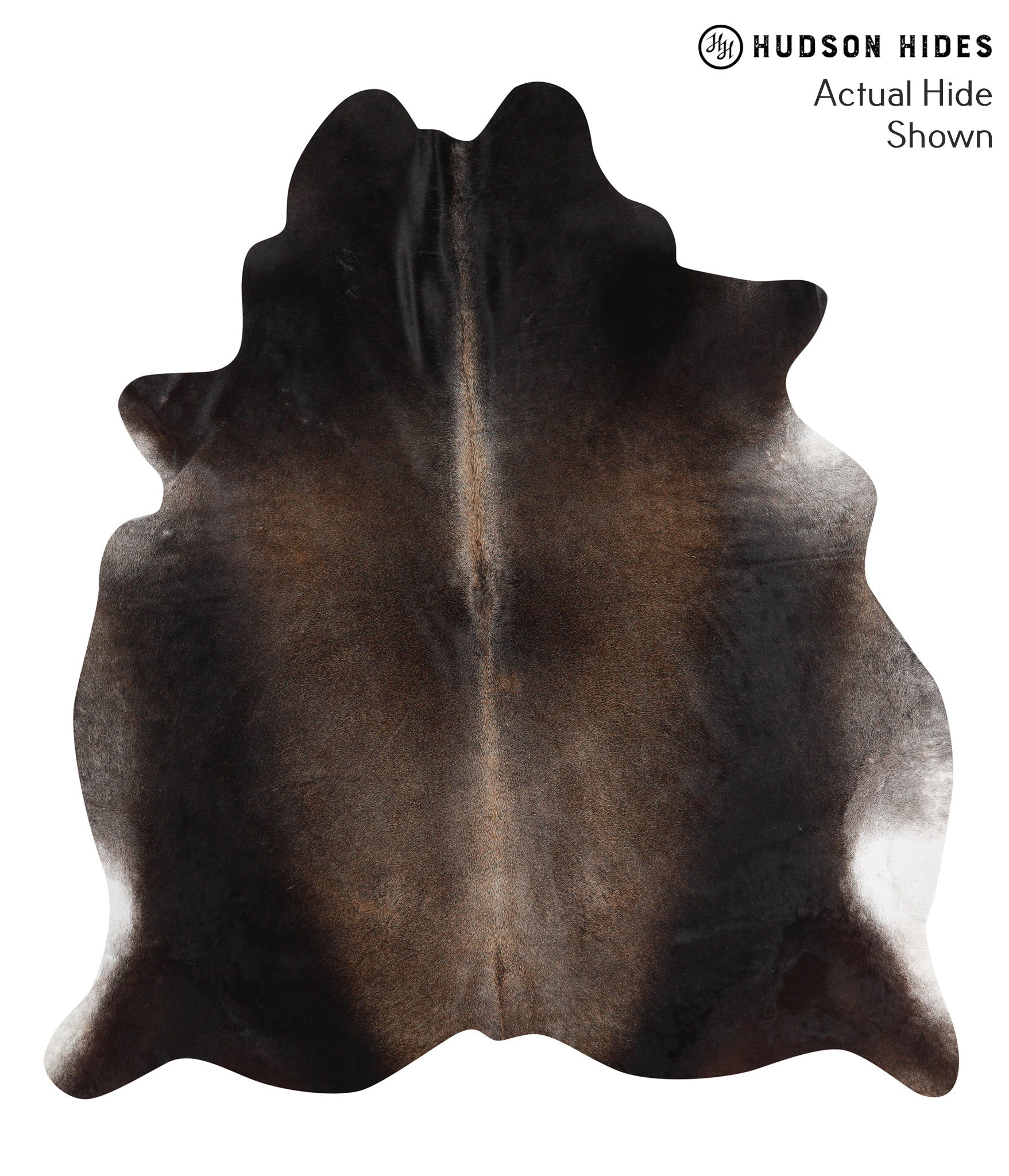 Dark Grey Cowhide Rug #51323