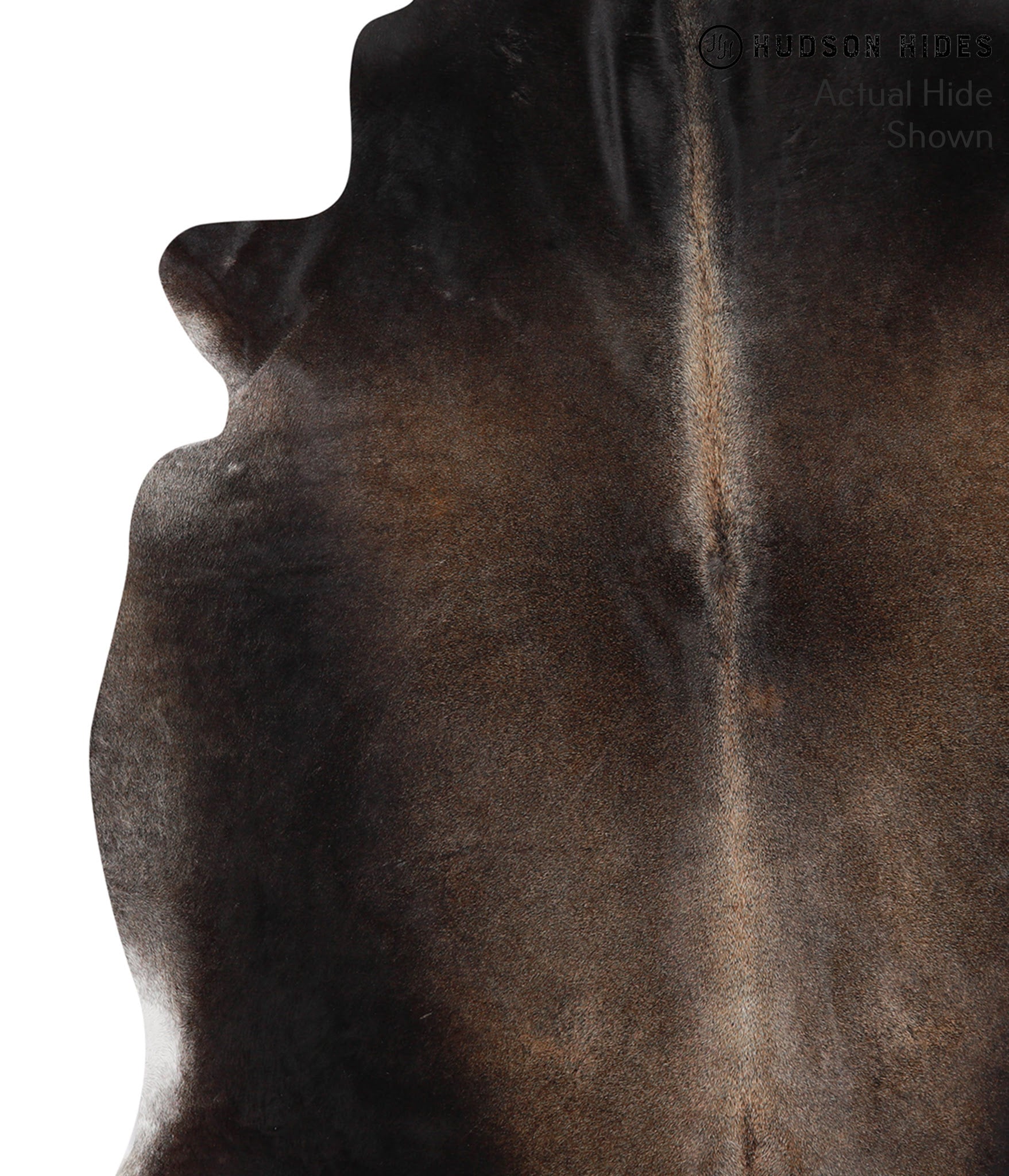 Dark Grey Cowhide Rug #51323