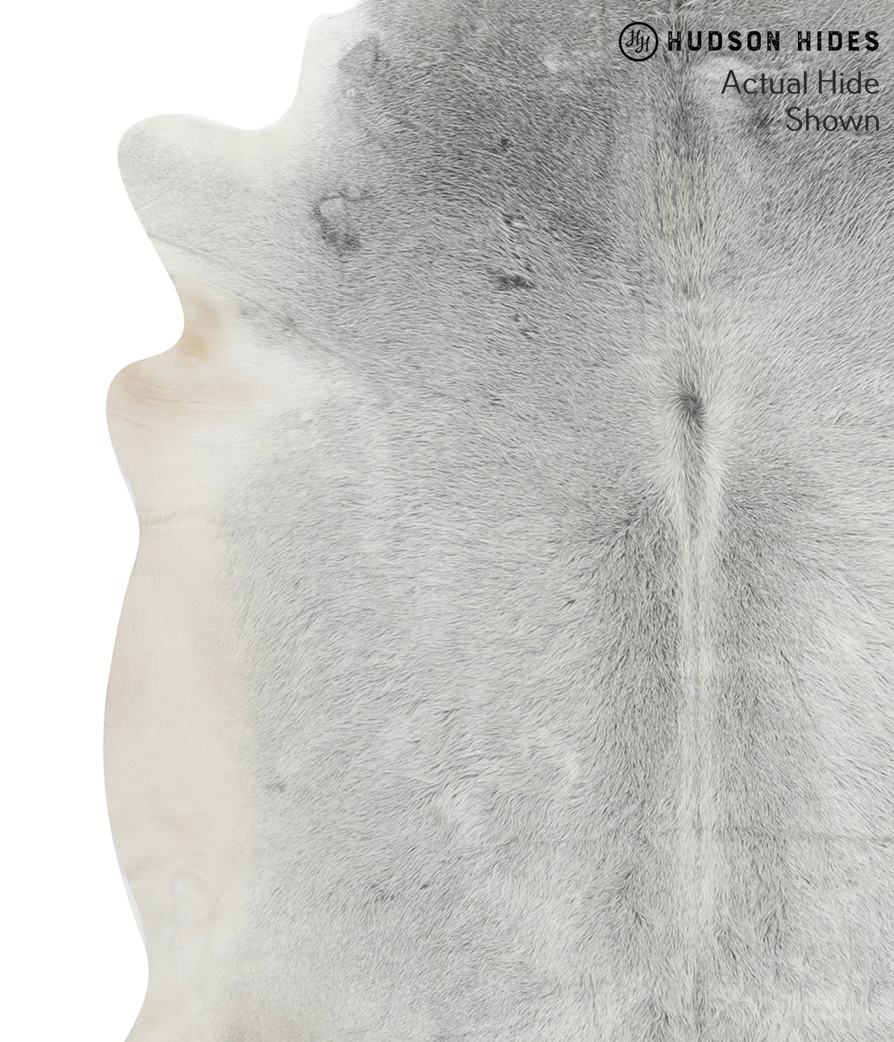 Medium Grey Cowhide Rug #51513