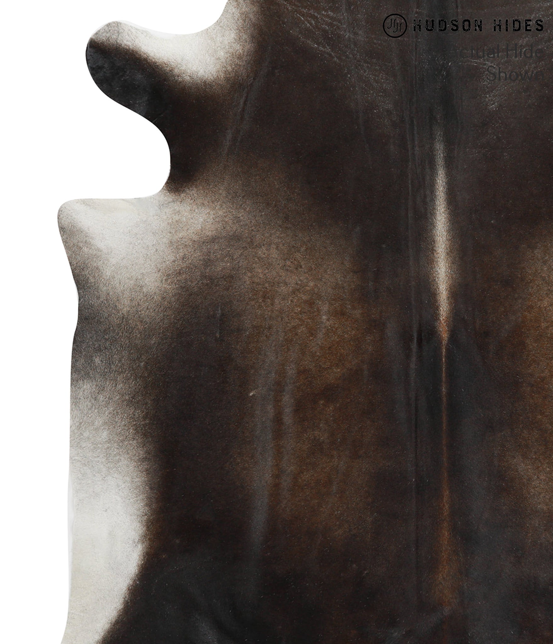 Dark Grey Cowhide Rug #51531