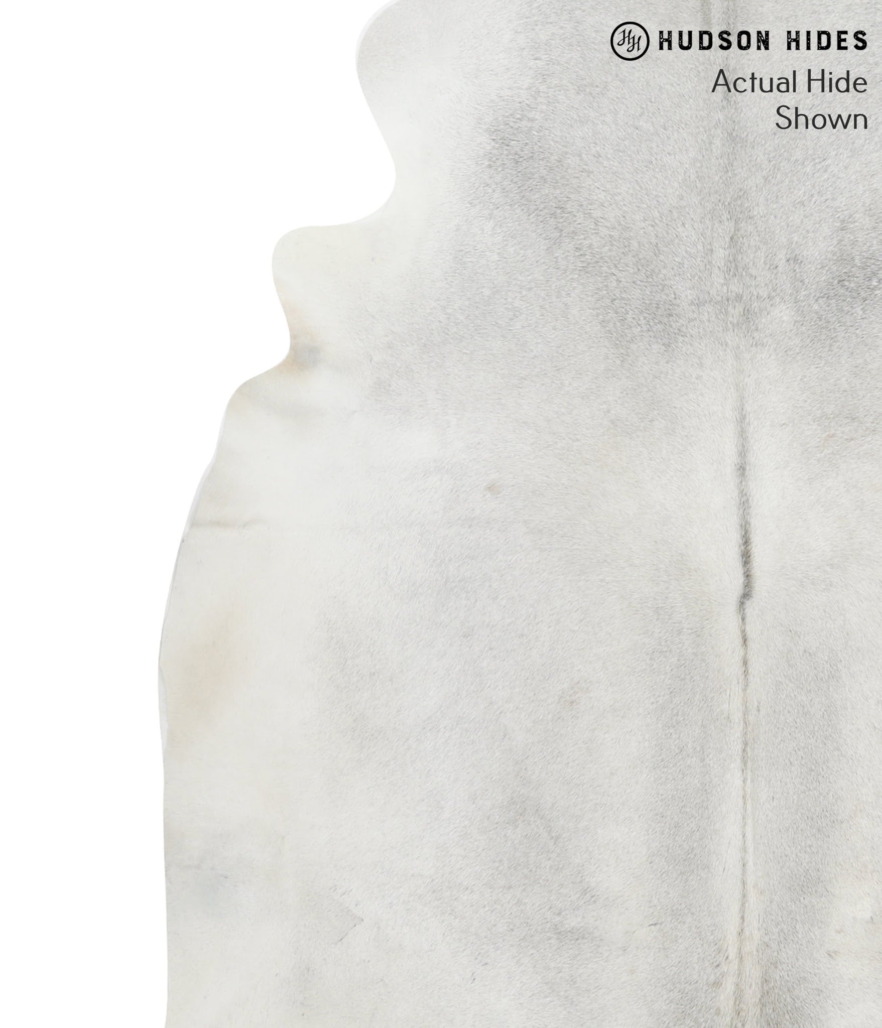 Light Grey Cowhide Rug #51532