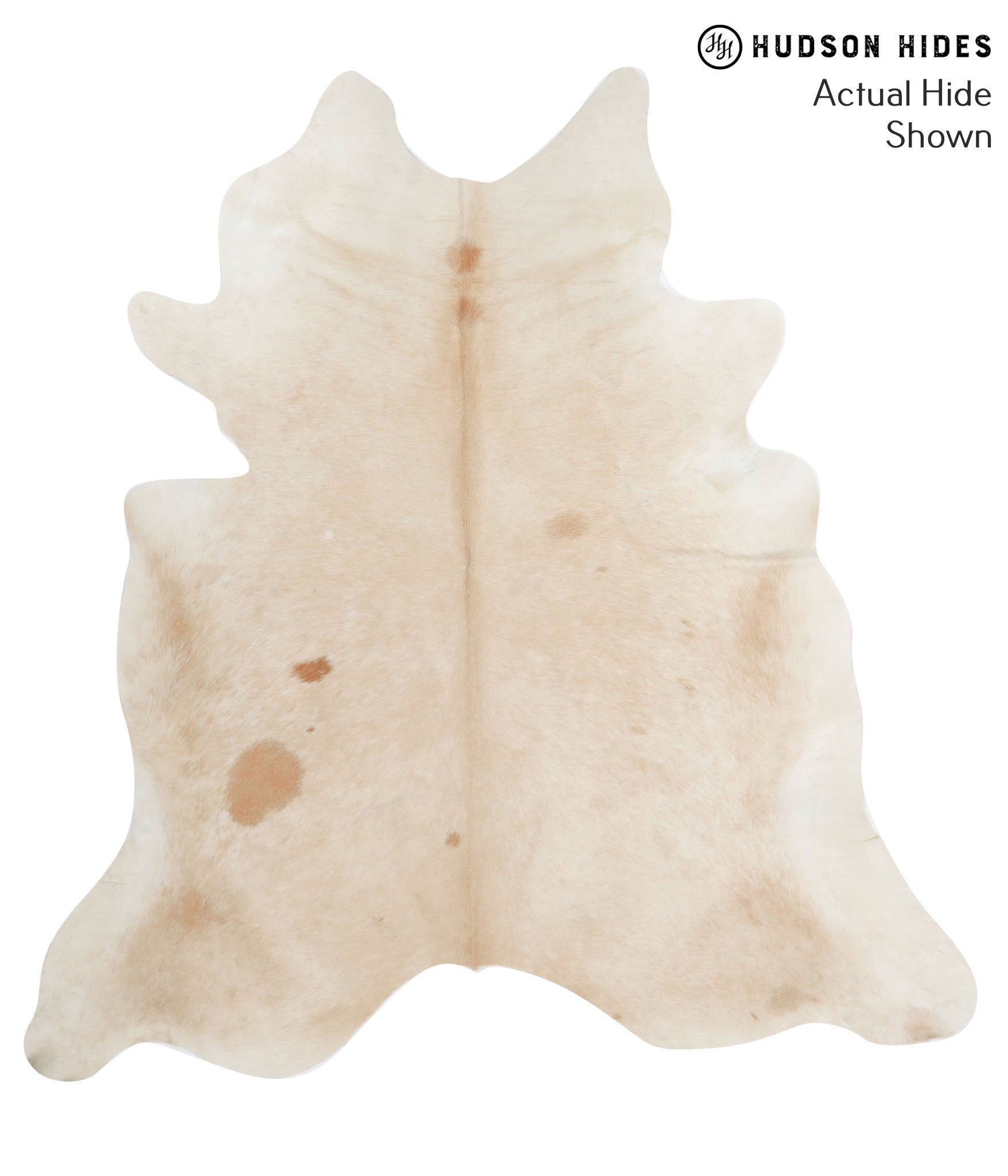 Beige Cowhide Rug #51618
