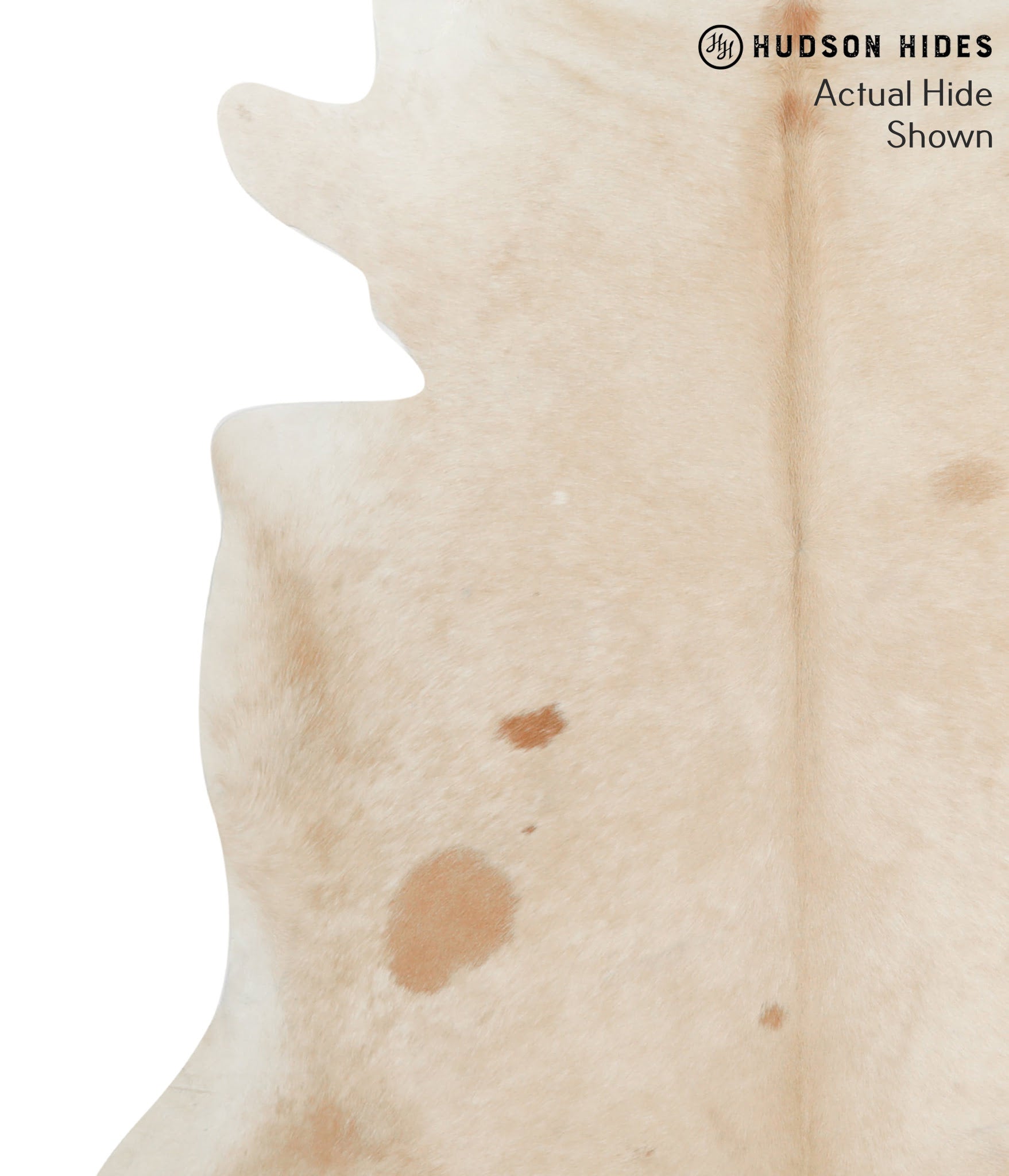 Beige Cowhide Rug #51618