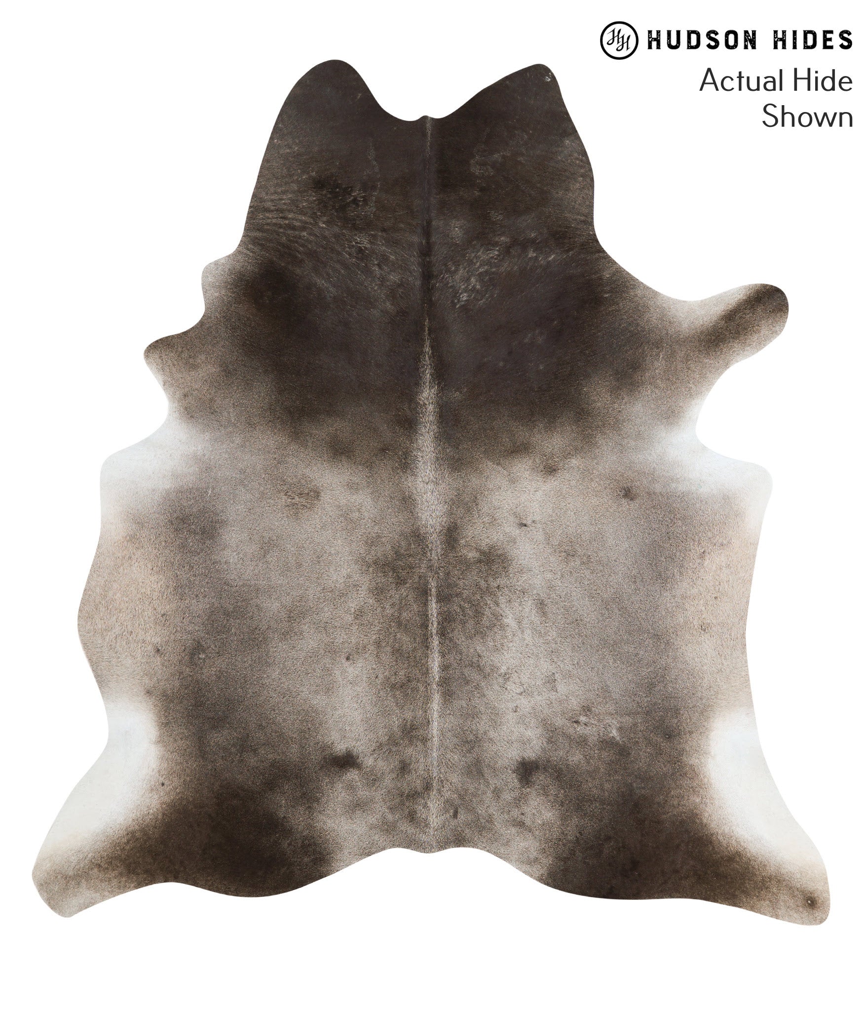 Dark Grey Cowhide Rug #51753