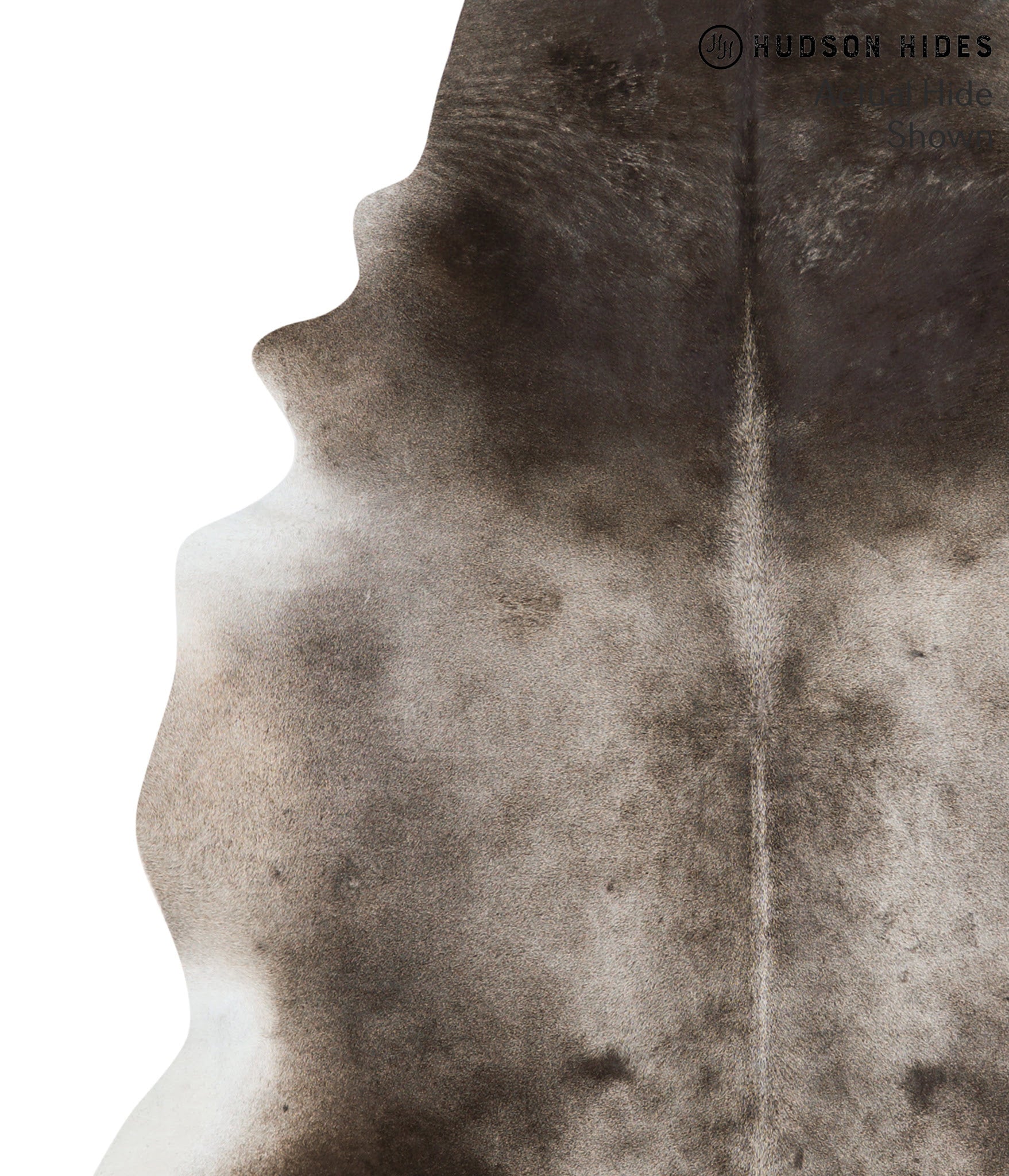Dark Grey Cowhide Rug #51753