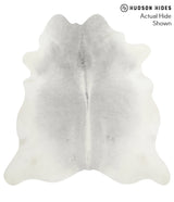 Medium Grey XX-Large Brazilian Cowhide Rug 7'8"H x 7'3"W #52069 by Hudson Hides
