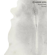 Medium Grey XX-Large Brazilian Cowhide Rug 7'8"H x 7'3"W #52069 by Hudson Hides