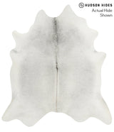 Medium Grey XX-Large Brazilian Cowhide Rug 7'6"H x 6'9"W #52080 by Hudson Hides