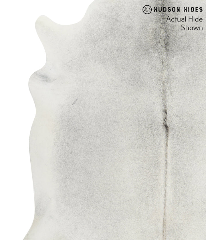 Medium Grey XX-Large Brazilian Cowhide Rug 7'6"H x 6'9"W #52080 by Hudson Hides