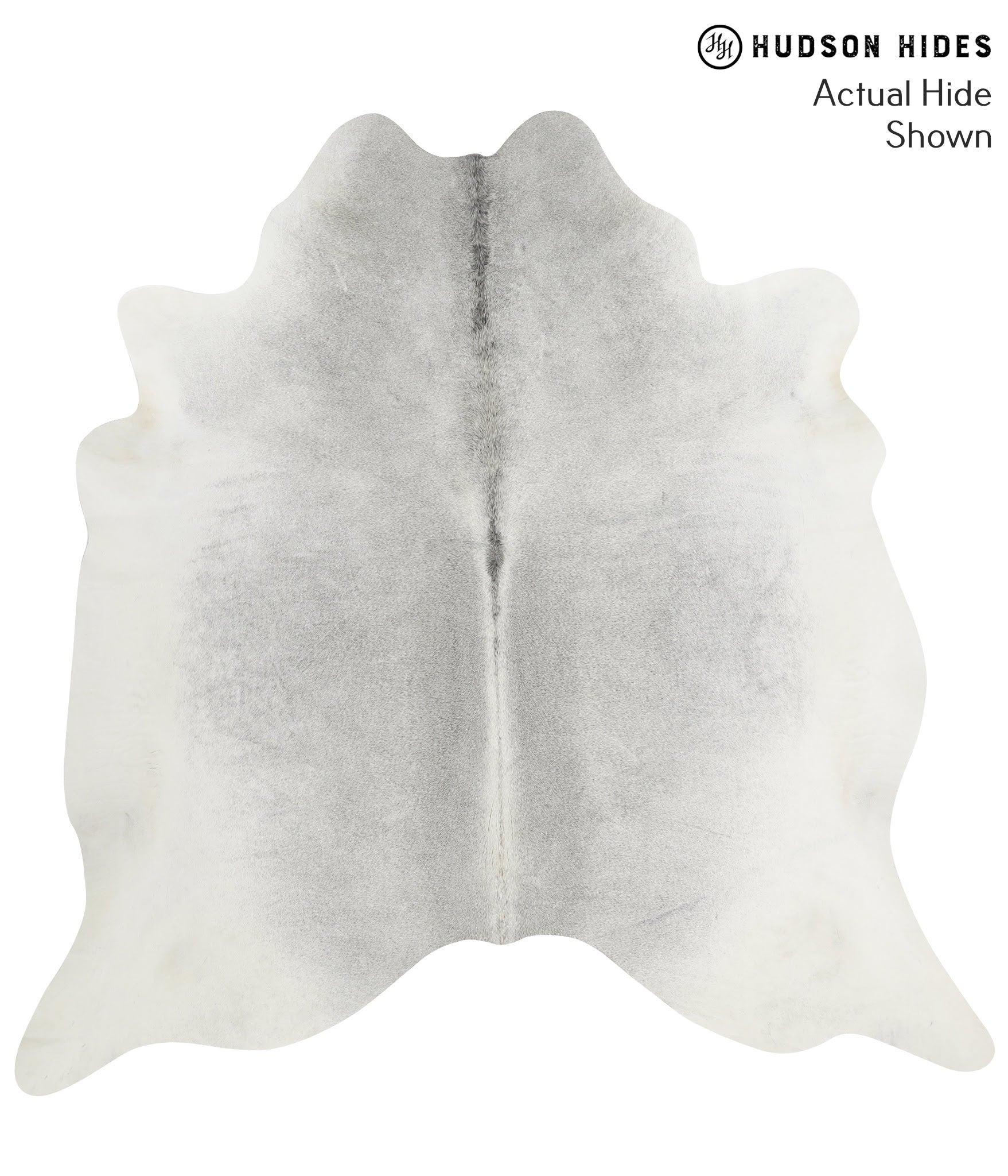 Medium Grey Cowhide Rug #52083