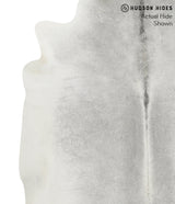 Medium Grey XX-Large Brazilian Cowhide Rug 7'6"H x 7'6"W #52083 by Hudson Hides