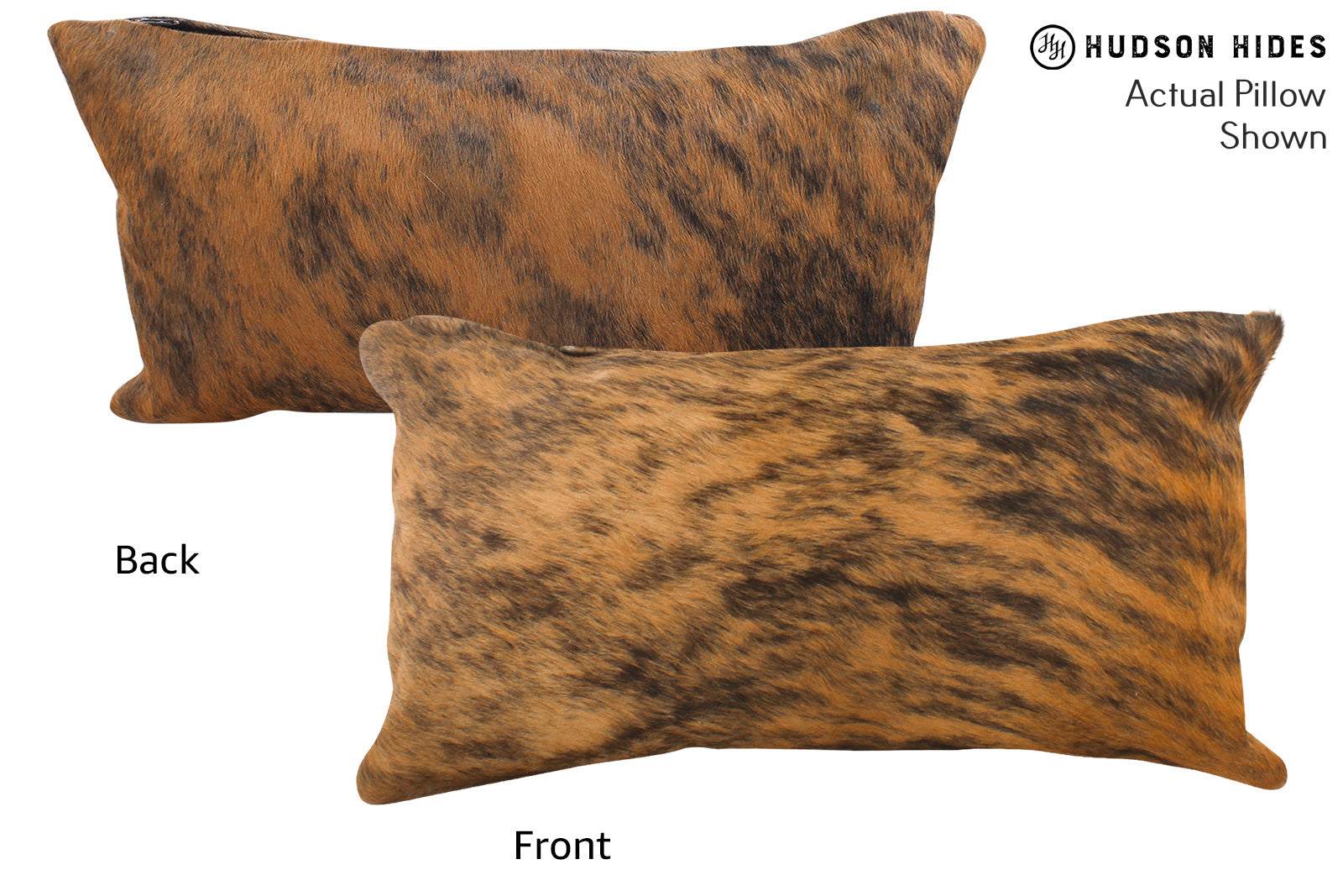 Medium Brindle Cowhide Pillow #54929