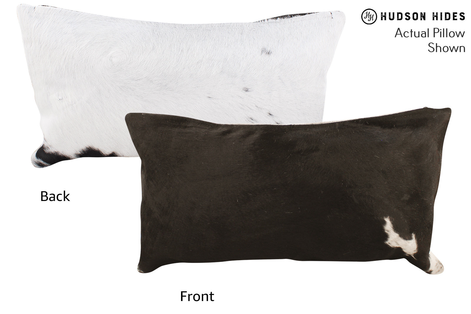 Black and White Cowhide Pillow #55068