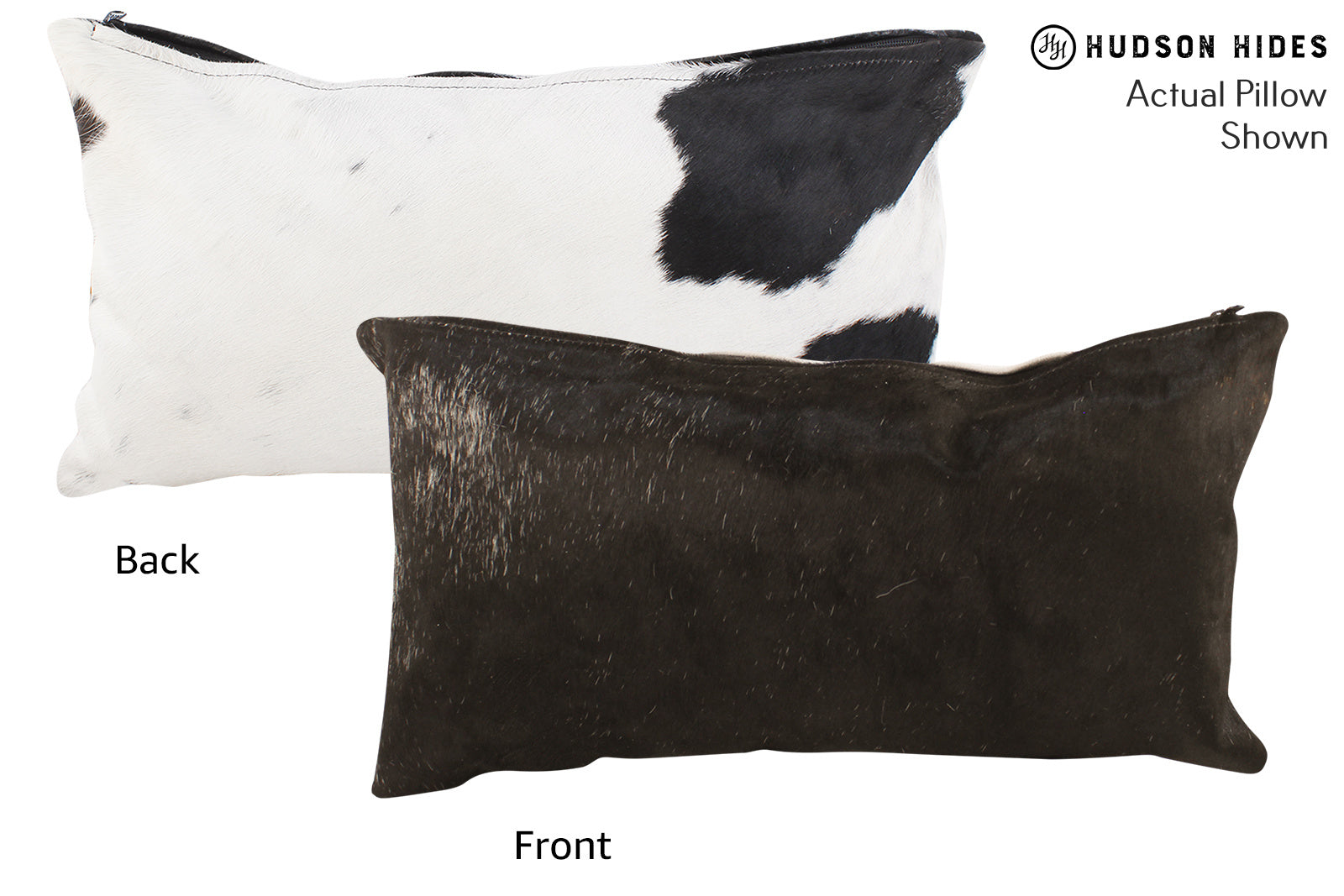 Black and White Cowhide Pillow #55082